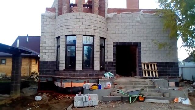 Строительство стен часть4