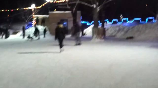 Каток в Парке Северное Тушино (1) смотреть онлайн