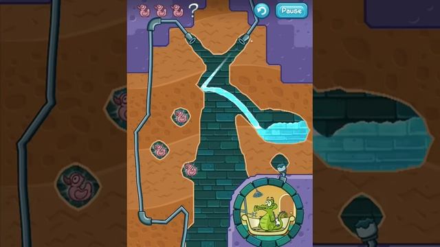 Where's my water 2-15 Collectible #11 troubled waters Boomerang 3 ducks walkthrough iphone android смотреть онлайн