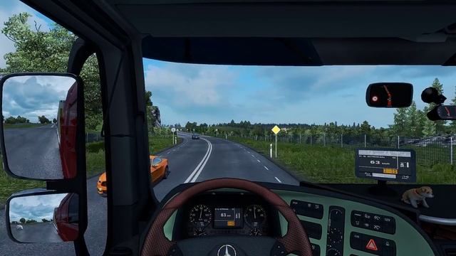 ✅ [ETS2 1.32] Mercedes Actros MP3 ByCapital / Container Delivery in Scandinavia смотреть онлайн