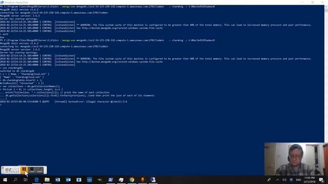 MongoDB 3.6 on Windows 2016 Server pre-configured on EC2 password protect and open to remote login смотреть онлайн