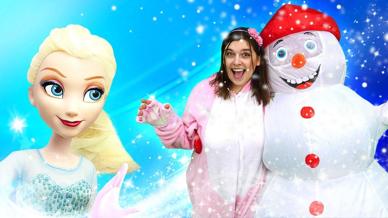 Шоу для детей Дутики – У Олафа новый друг – Игрушки из мультика Холодное сердце смотреть онлайн