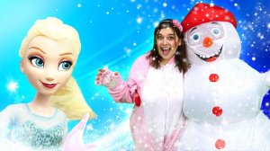 Шоу для детей Дутики – У Олафа новый друг – Игрушки из мультика Холодное сердце