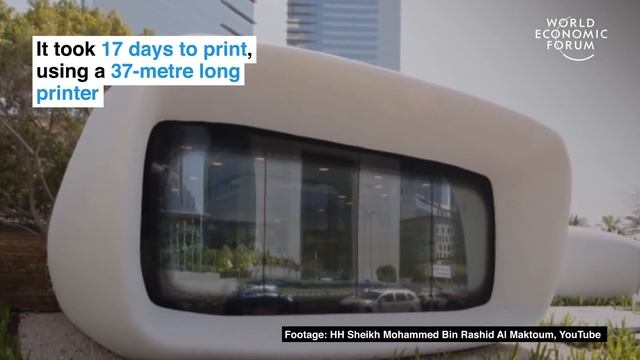 Dubai wants to 3D print a quarter of every new building by 2025 | Ways to Change the World смотреть онлайн