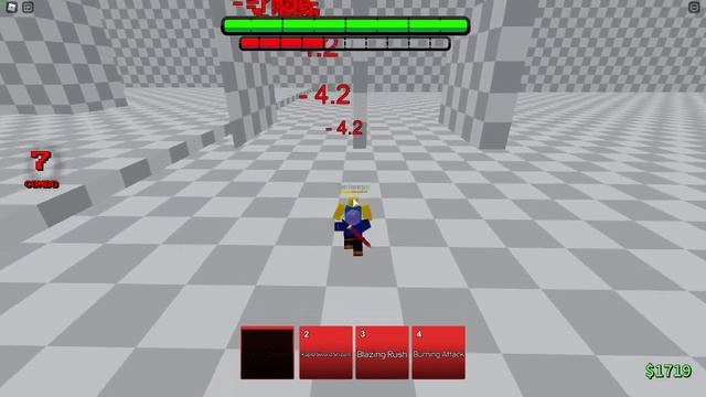 Future Trunks ABA (Anime Battle Arena) 100% combo ROBLOX смотреть онлайн