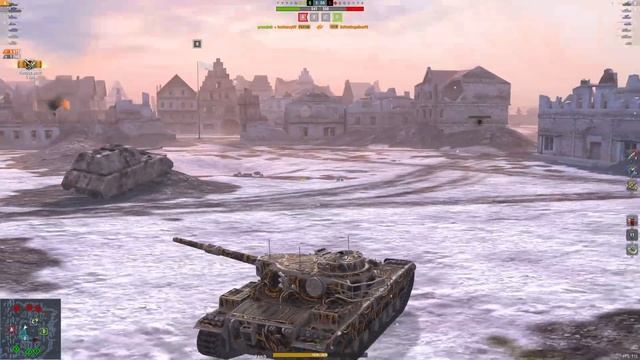 Kpz 50t, FV215b, FV4005 Ace Tanker in WoT Blitz! смотреть онлайн