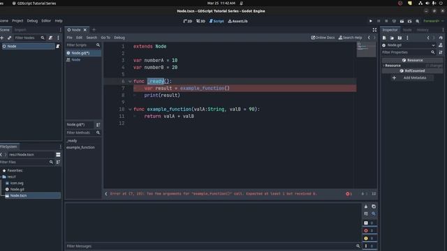Functions in GDScript | Godot Engine смотреть онлайн