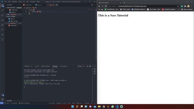 SASS CRASH COURSE | What is SASS and why you should use it! смотреть онлайн