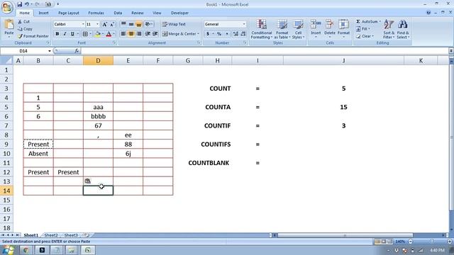 TOP 5 Excel Formulas in Hindi -- COUNT, COUNTA, COUNTIF, COUNTIFS, COUNTBLANK Excel Formula in Hind смотреть онлайн