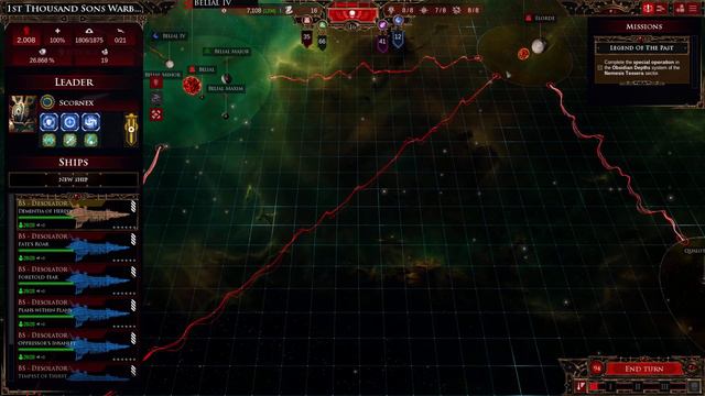 ROBOUTE GUILLIMAN FALLS | Skalgrim Mod - Chaos Campaign #43 | Battlefleet Gothic: Armada 2