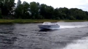 Прогресс - 4 Yamaha - 40 veos, 50 км/ч