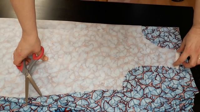 Как сшить трикотажное платье. Раскрой. смотреть онлайн