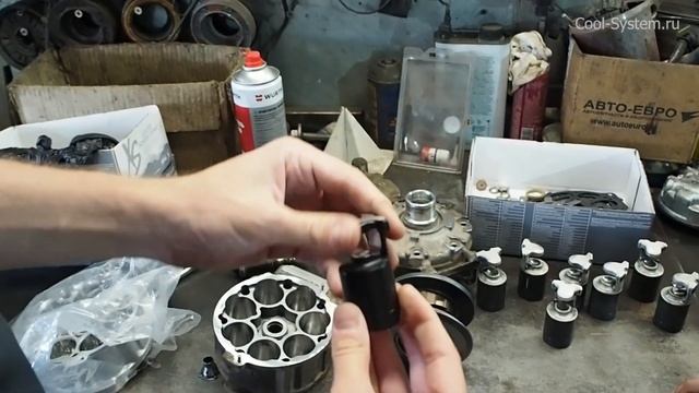 Ремонт компрессора кондиционера Volkswagen Amarok: разборка, диагностика, ремонт компрессора. смотреть онлайн