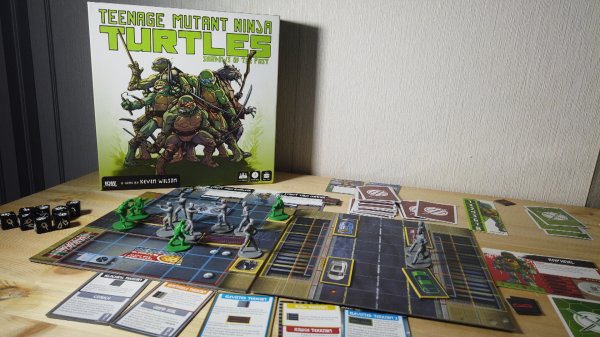 Настольная игра Teenage Mutant Ninja Turtles : Shadows of the Past