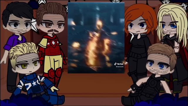 Avengers React to Ghost Rider || Johnny Blaze || Gacha React смотреть онлайн