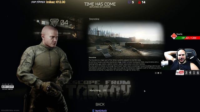 ESCAPE FROM TARKOV egy kis farmolas :o смотреть онлайн