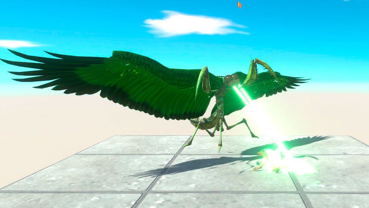 Flying Giant Praying Mantis vs EVERY UNIT - Animal Revolt Battle Simulator смотреть онлайн