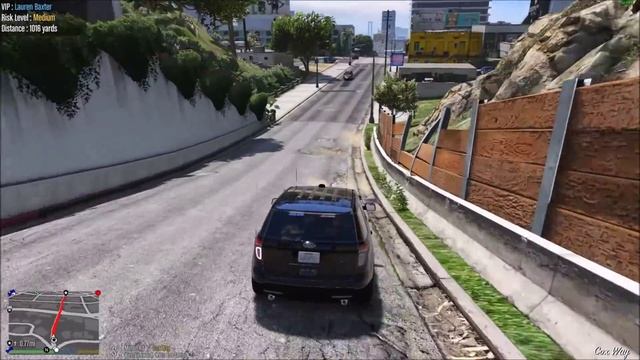 GTA 5 LSPDFR Police Mod 107 | FBI/FIB Patrol | LSPS Los Santos Protection Squad | Escorting VIP's смотреть онлайн