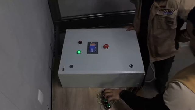 Щит управления для типографии Mitsubishi FX1S-30MR смотреть онлайн