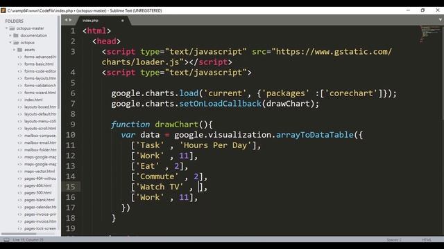 How to Make Graphs & Charts | HTML & CSS смотреть онлайн