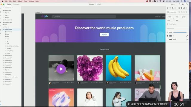 Live UI/UX Design with Alex Banaga - 1 of 3 | Adobe Creative Cloud смотреть онлайн