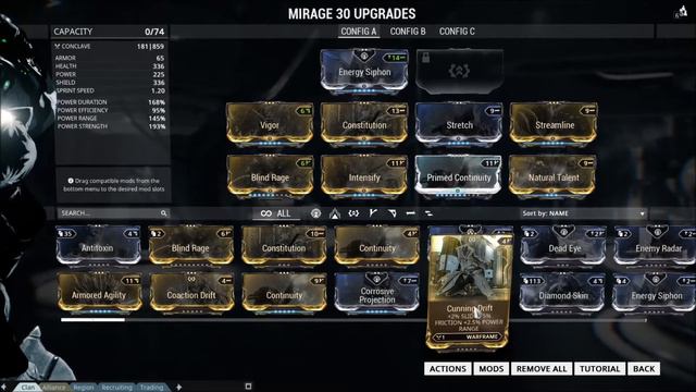 Warframe: U18 - Blinding Mirage (Build Tutorial) смотреть онлайн