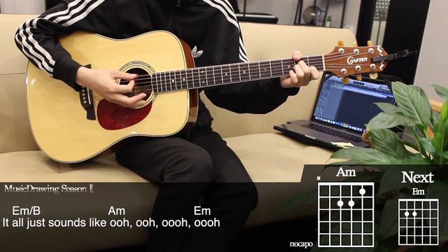 When I Was Your Man - Bruno Mars Guitar Cover Playing by [Musicdrawing] смотреть онлайн
