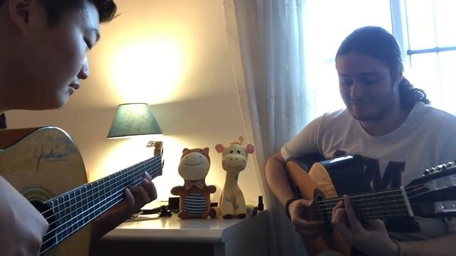 Can Wang y Luciano Ghosn Guitarra flamenca Duo Buleria смотреть онлайн