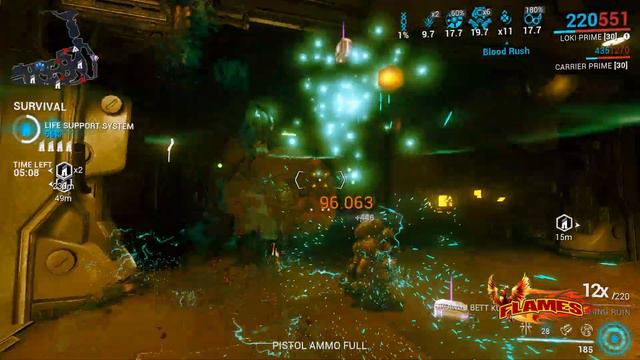 Warframe Odin (Mercury) Mission Survival level 50-60 смотреть онлайн