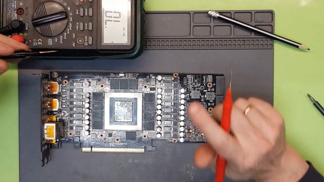 Ремонт видеокарты RTX3080ti смотреть онлайн