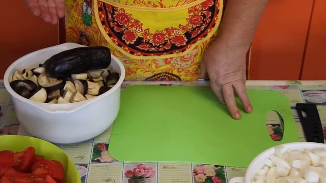 Салат из баклажанов на зиму. смотреть онлайн