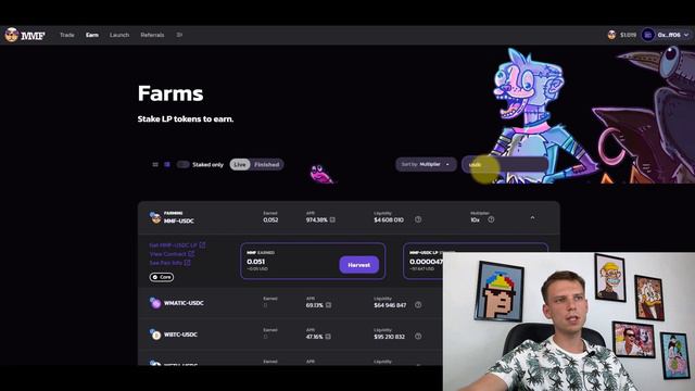 MM FINANCE ОБЗОР | Mad Meerkat Finance DEX на Polygon смотреть онлайн
