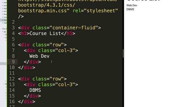 Bootstrap grid system, font awesome смотреть онлайн