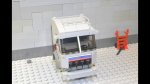 LEGO КамАЗ 54115 из сериала Дальнобойщики(Инструкция)