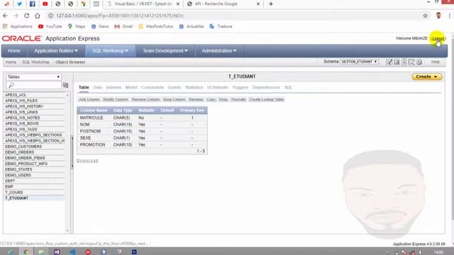 Oracle Logout and Login(Se déconnecter et se reconnecter) смотреть онлайн