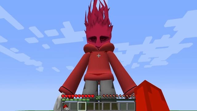 SKY + CLOTHES | FNF Friday Night Funkin' Characters In Minecraft