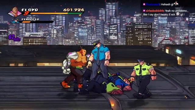 Streets of Rage 4 Floyd FULL ARCADE COMBO Mania World Record 1.32m | v8 dlc update смотреть онлайн