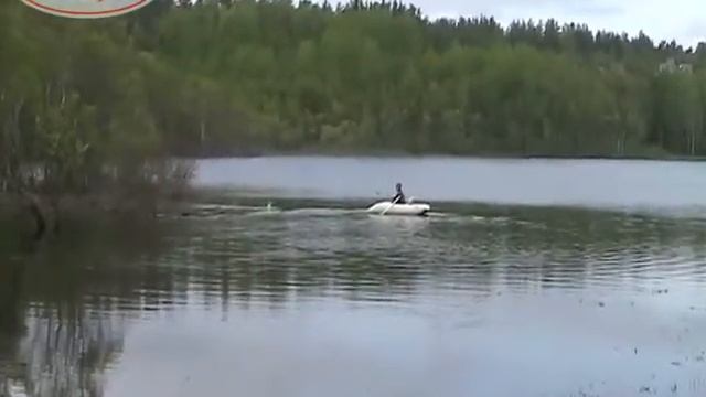 Одноместная лодка для охоты и рыбалки SF 250 смотреть онлайн
