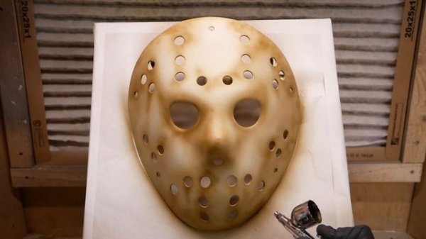 Repainting Cheap Halloween Masks