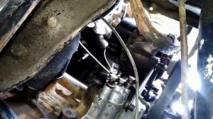 Установка нижнего механического натяжителя ЗМЗ 406