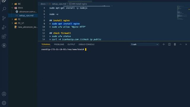 Toàn diện về Amazon Cloud (AWS): Thiết lập Server với domain, https, nginx, node và security | (2) смотреть онлайн