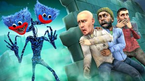 ЕСЛИ УВИДИШЬ ЭТОГО ХАГГИГОЛОВОГО В ЛАБИРИНТЕ, СРОЧНО БЕГИ! УГАР И БЕЗУМИЕ В Garry`s Mod