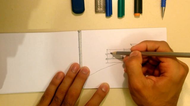 SLOPE SKETCH I ¦ ARCHITECTURAL SKETCHING смотреть онлайн