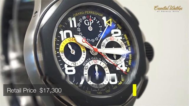 Girard Perregaux Laureato Monte Carlo Limited Edition Ref No. 80178 смотреть онлайн