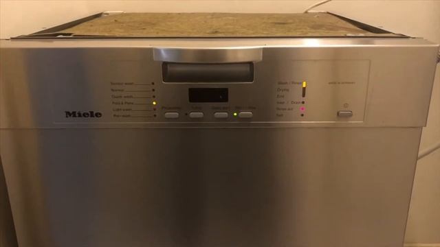 Miele G 1143 SCU dishwasher смотреть онлайн
