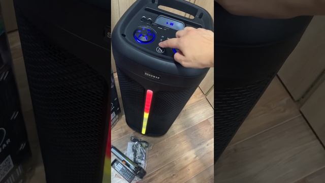Видео обзор блютуз колонка Shaswar Smo 829?60ватт! смотреть онлайн