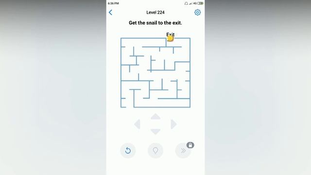 Easy Game - Get the snail to the exit - Level 224 solution смотреть онлайн