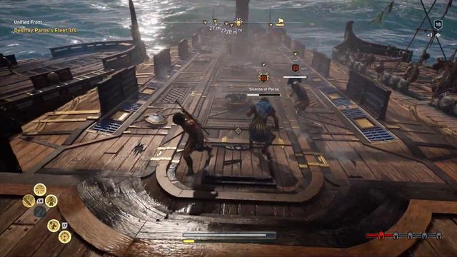 Assassin's Creed Odyssey - How to defeat Paros fleet смотреть онлайн