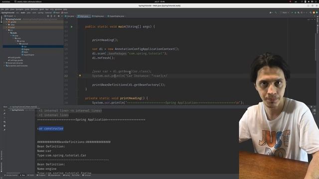 @Lazy Singletons | Dependency Injection | Spring Tutorial |Ch1|E16| смотреть онлайн