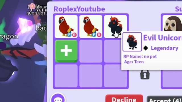 I TRADED ALL OF MY PARROTS! (adopt me) смотреть онлайн
